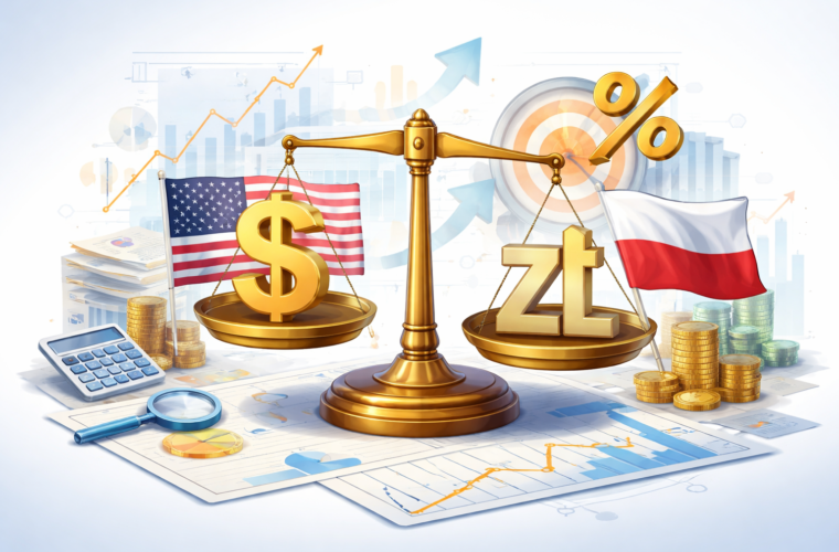 Siła dolara czy kondycja złotego – kluczowe czynniki kształtujące kurs USD/PLN