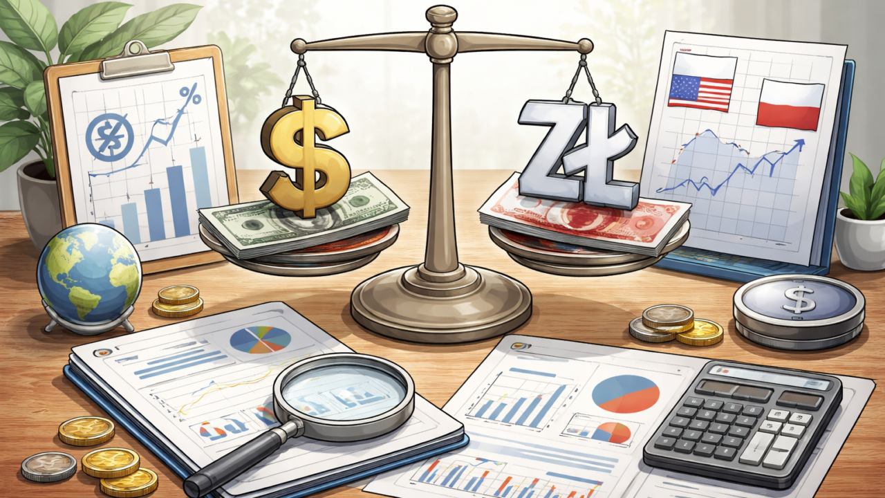 Dlaczego pojedynczy czynnik rzadko determinuje kurs USD/PLN?