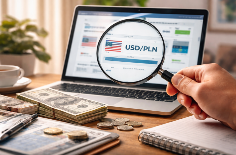 Co oznacza pojedynczy kurs USD/PLN wyświetlany w serwisach – jak odczytać kurs środkowy?